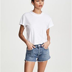 Agolde Parker Shorts in Lowkey